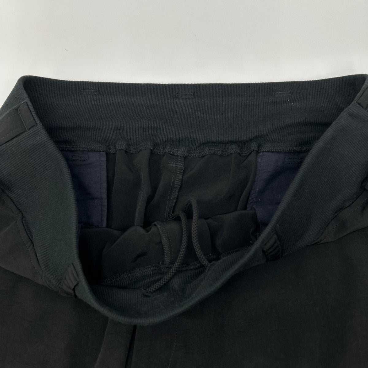 Yohji Yamamoto POUR HOMME ヨウジヤマモトプールオム HZ-P88-500 ブラック タキシードスウェットパンツ ボトムス