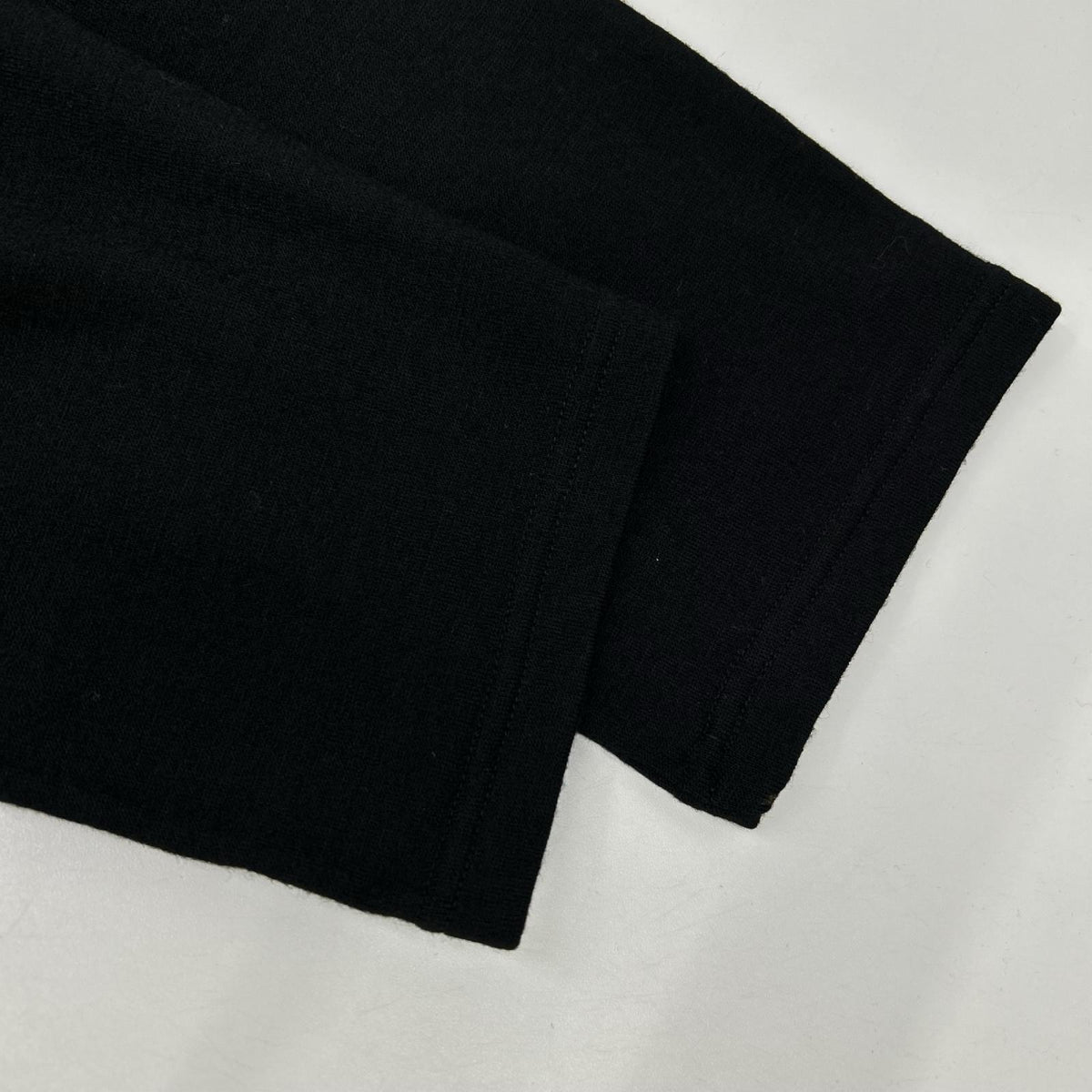 REGULATION Yohji Yamamoto レギュレーション ヨウジヤマモト 48/2MIDDLE WASHABLE DIAGONAL ハイネックニット トップス