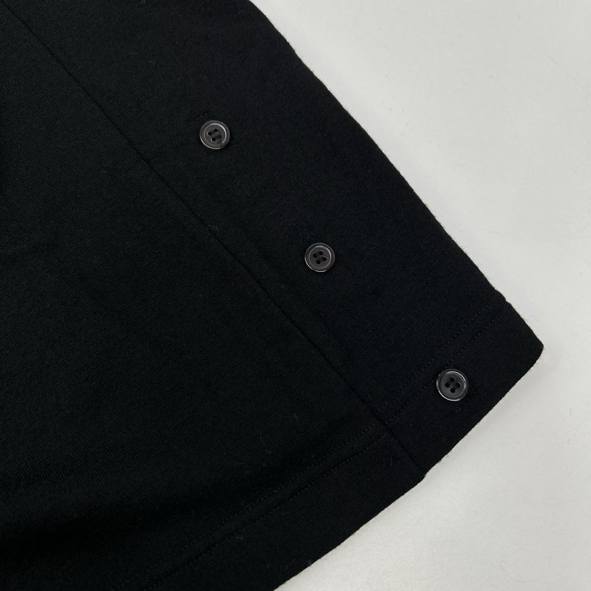 REGULATION Yohji Yamamoto レギュレーション ヨウジヤマモト 48/2MIDDLE WASHABLE DIAGONAL ハイネックニット トップス
