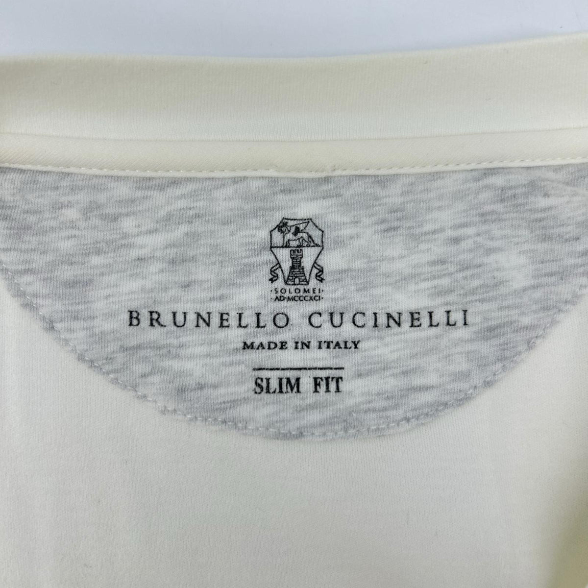 BRUNELLO CUCINELLI ブルネロクチネリ PRACTICE WHAT YOU PREACH クルーネック Tシャツ トップス