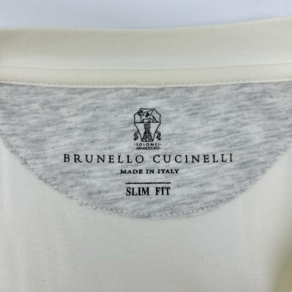 BRUNELLO CUCINELLI ブルネロクチネリ PRACTICE WHAT YOU PREACH クルーネック Tシャツ トップス