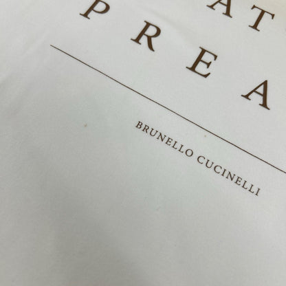 BRUNELLO CUCINELLI ブルネロクチネリ PRACTICE WHAT YOU PREACH クルーネック Tシャツ トップス