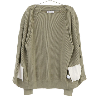 BRUNELLO CUCINELLI ブルネロクチネリ 【美品/国内正規】M2W70600 メタルボタン コットン リブニット カーディガン トップス