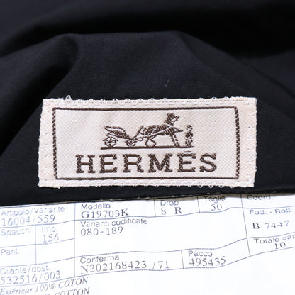 HERMES エルメス 【国内正規】G19703K 21-5274 コットン リバーシブル テーラードジャケット ジャケット