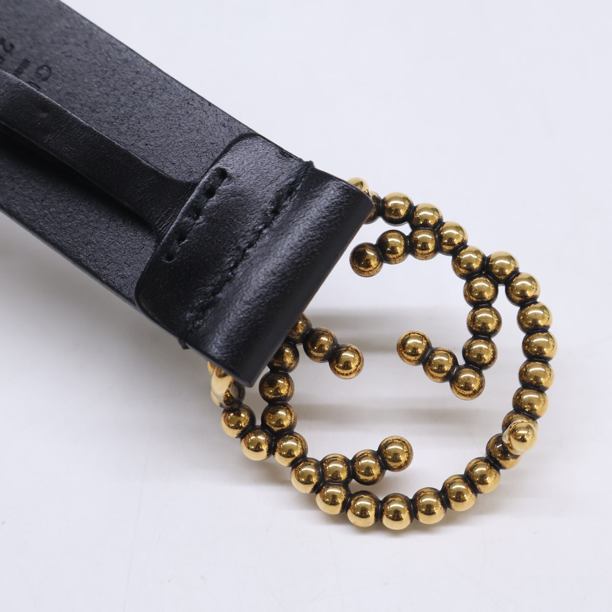 GUCCI グッチ 【美品】282323 A8W0T インターロッキングG バックル レザー ベルト