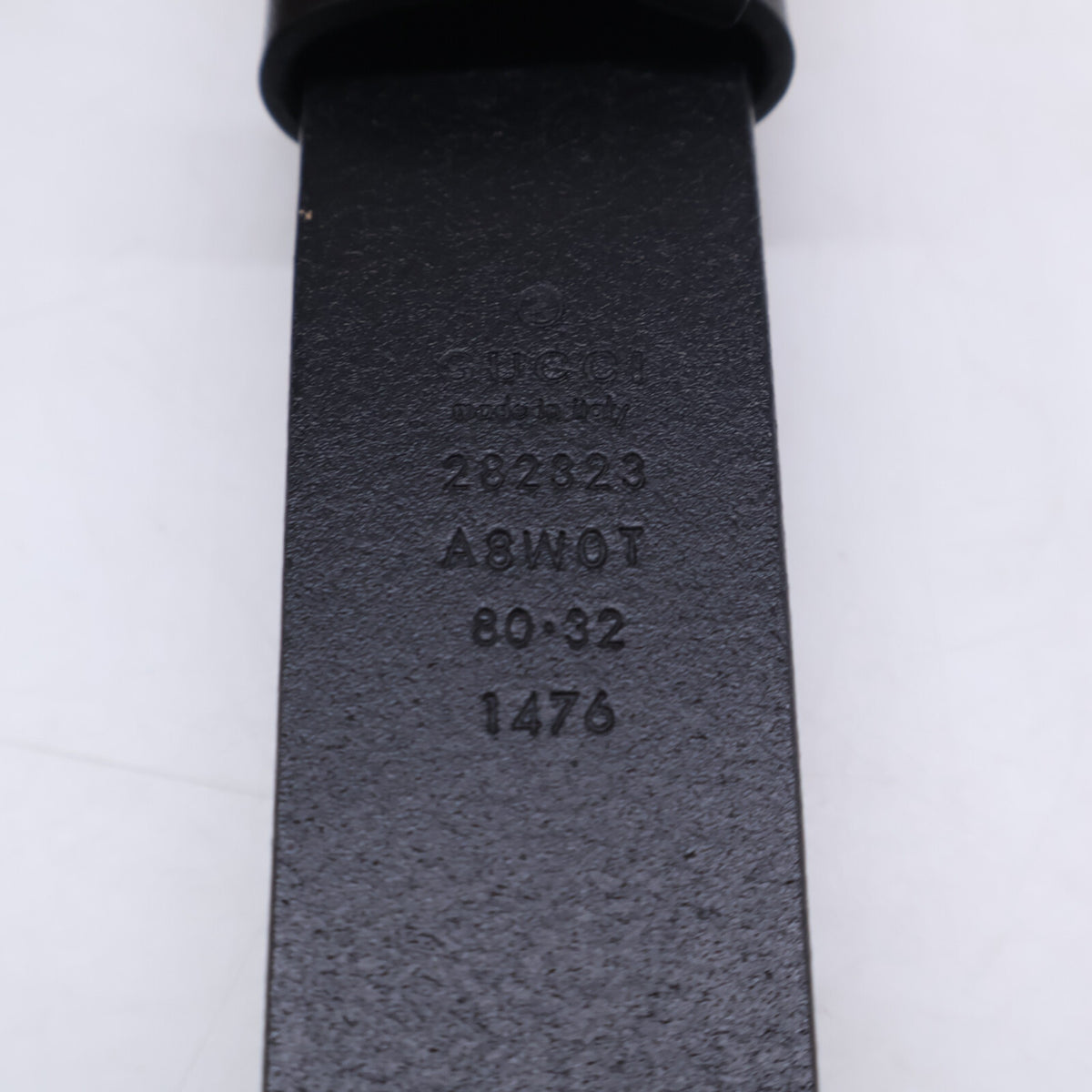 GUCCI グッチ 【美品】282323 A8W0T インターロッキングG バックル レザー ベルト