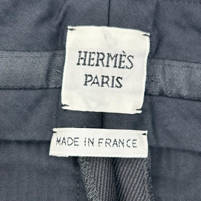 HERMES エルメス 5H0435DA クルードセル ブラック ハーフパンツ ボトムス