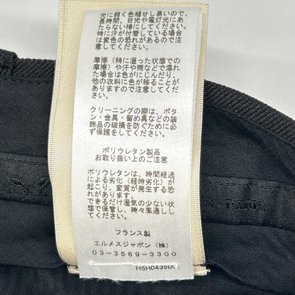 HERMES エルメス 5H0435DA クルードセル ブラック ハーフパンツ ボトムス