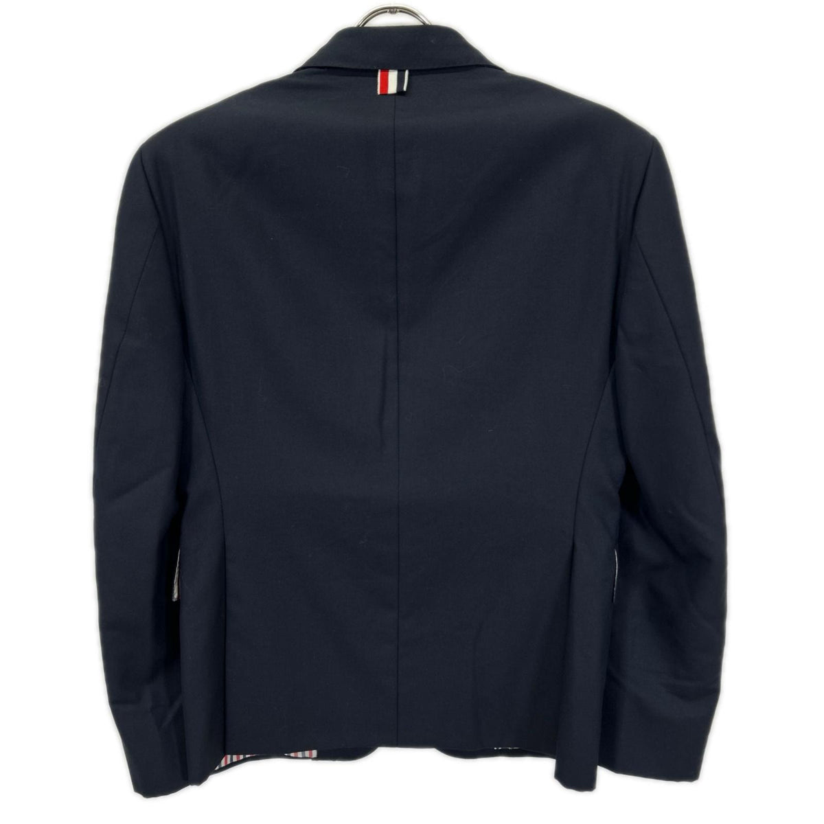 THOM BROWNE トムブラウン MJC001A-00626415 ネイビー ウール シングルブレスト ブレザー ジャケット