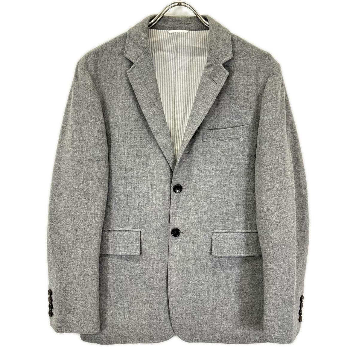 THOM BROWNE トムブラウン 01103I1021 グレー シングル 2B テーラードジャケット ジャケット
