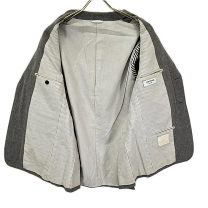 THOM BROWNE トムブラウン 01103I1021 グレー シングル 2B テーラードジャケット ジャケット