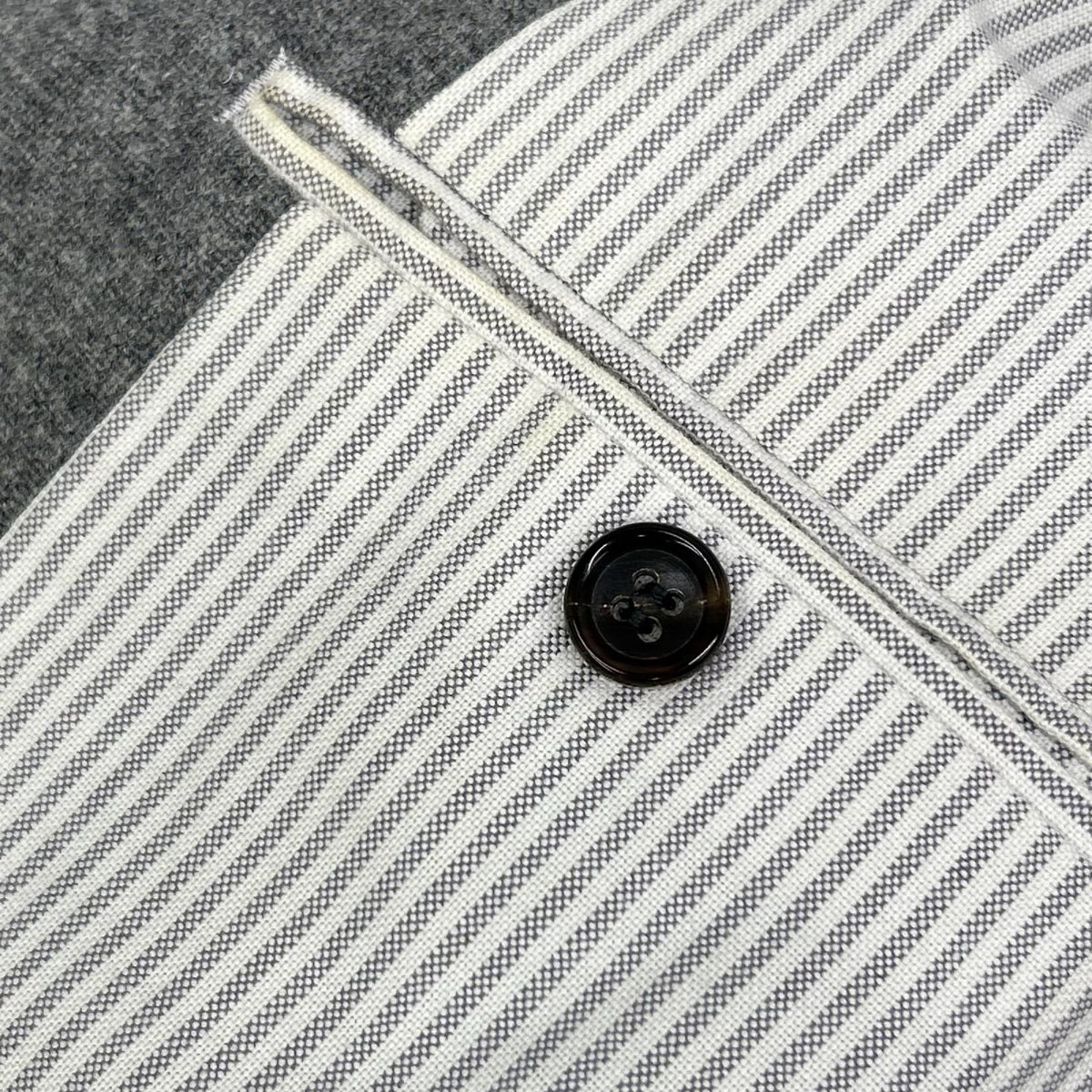 THOM BROWNE トムブラウン 01103I1021 グレー シングル 2B テーラードジャケット ジャケット