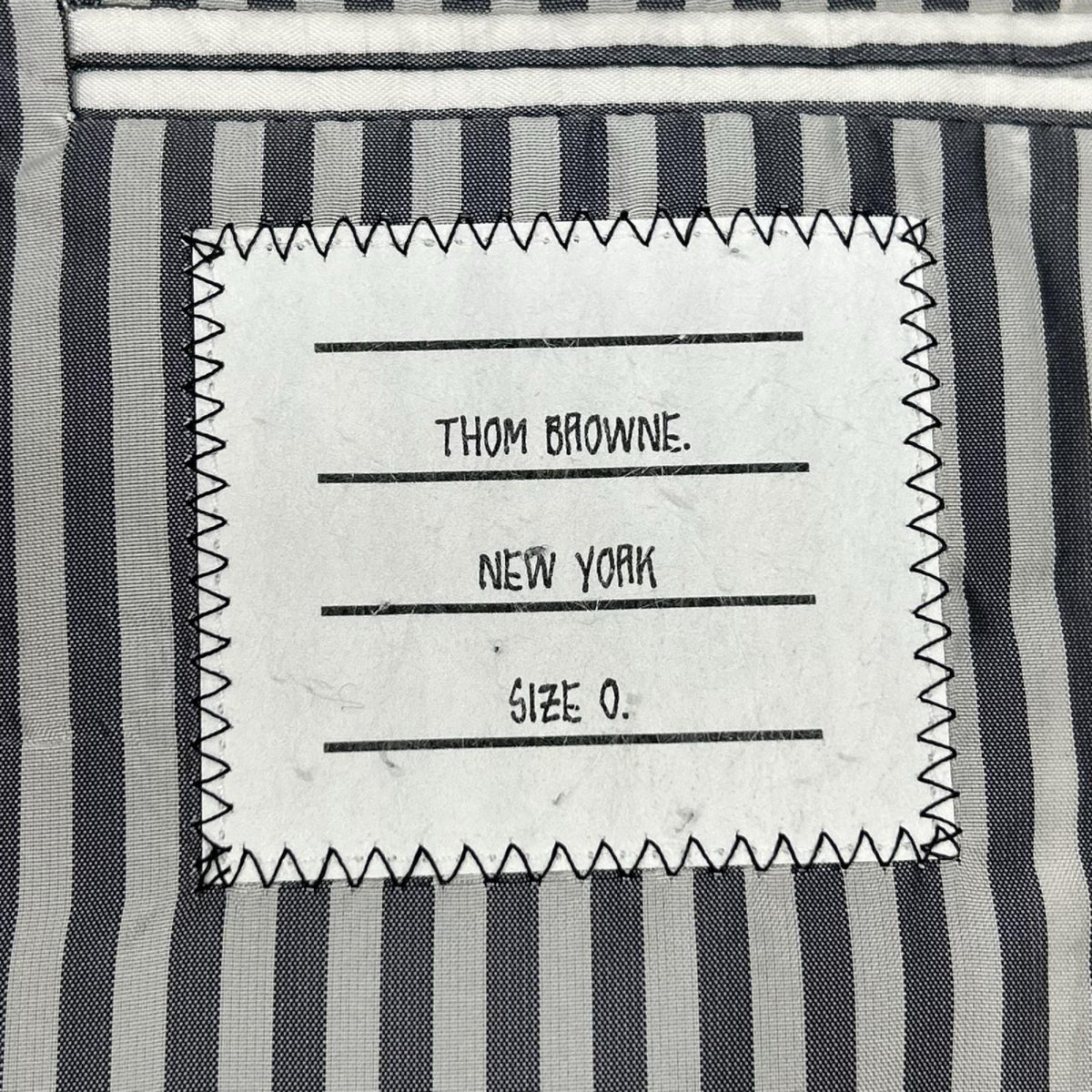 THOM BROWNE トムブラウン MJC259AW8646 グレー シングル フード付き テーラードジャケット ジャケット