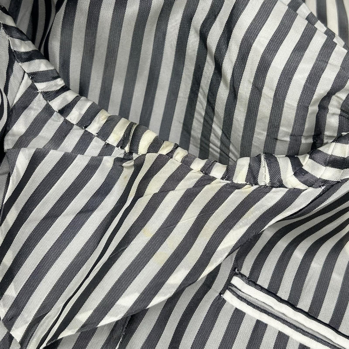 THOM BROWNE トムブラウン MJC259AW8646 グレー シングル フード付き テーラードジャケット ジャケット
