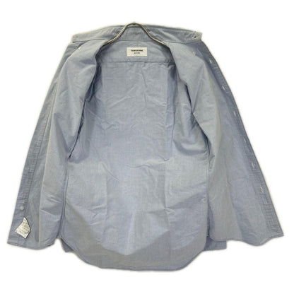 THOM BROWNE トムブラウン MWL001AW5258 ブルー コットン 長袖シャツ トップス