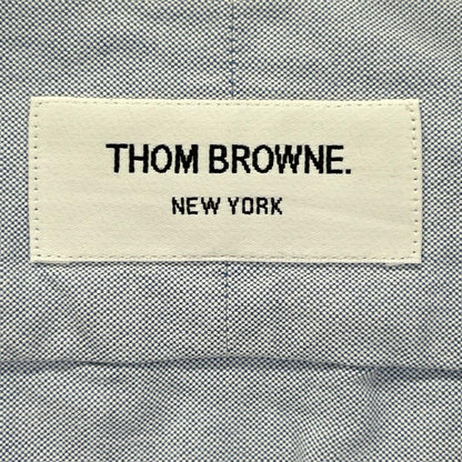 THOM BROWNE トムブラウン MWL001AW5258 ブルー コットン 長袖シャツ トップス