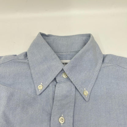 THOM BROWNE トムブラウン MWL001AW5258 ブルー コットン 長袖シャツ トップス