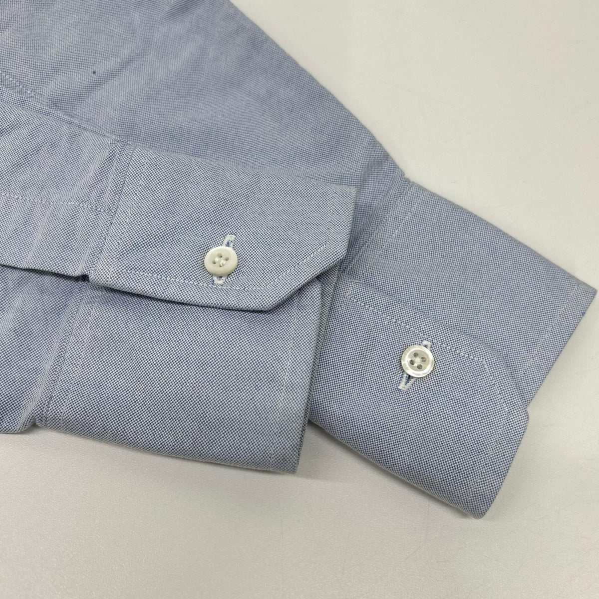 THOM BROWNE トムブラウン MWL001AW5258 ブルー コットン 長袖シャツ トップス
