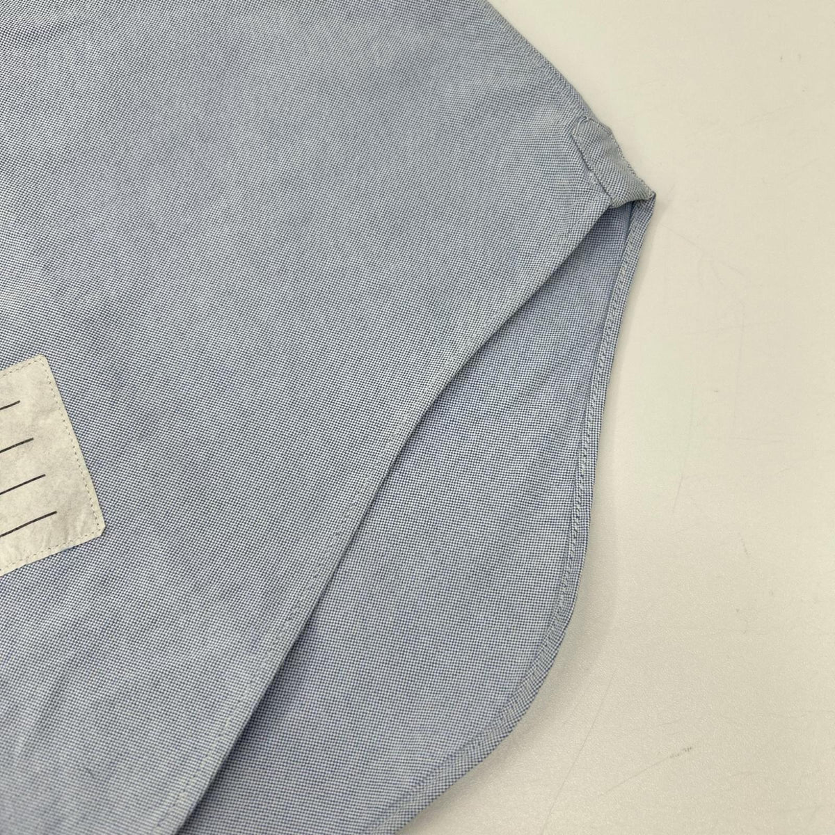THOM BROWNE トムブラウン MWL001AW5258 ブルー コットン 長袖シャツ トップス
