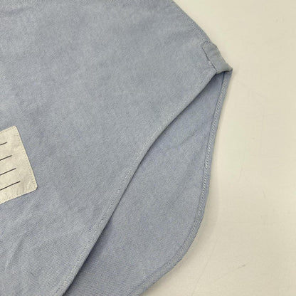 THOM BROWNE トムブラウン MWL001AW5258 ブルー コットン 長袖シャツ トップス