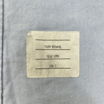 THOM BROWNE トムブラウン MWL001AW5258 ブルー コットン 長袖シャツ トップス