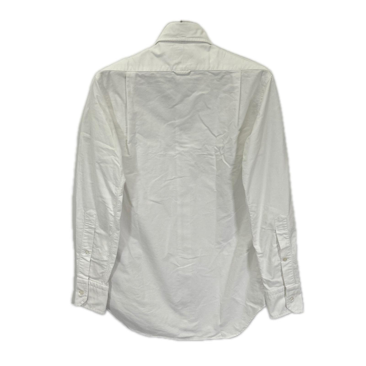 THOM BROWNE トムブラウン MWL8A-00139100 ホワイト コットン ボタンダウンシャツ トップス