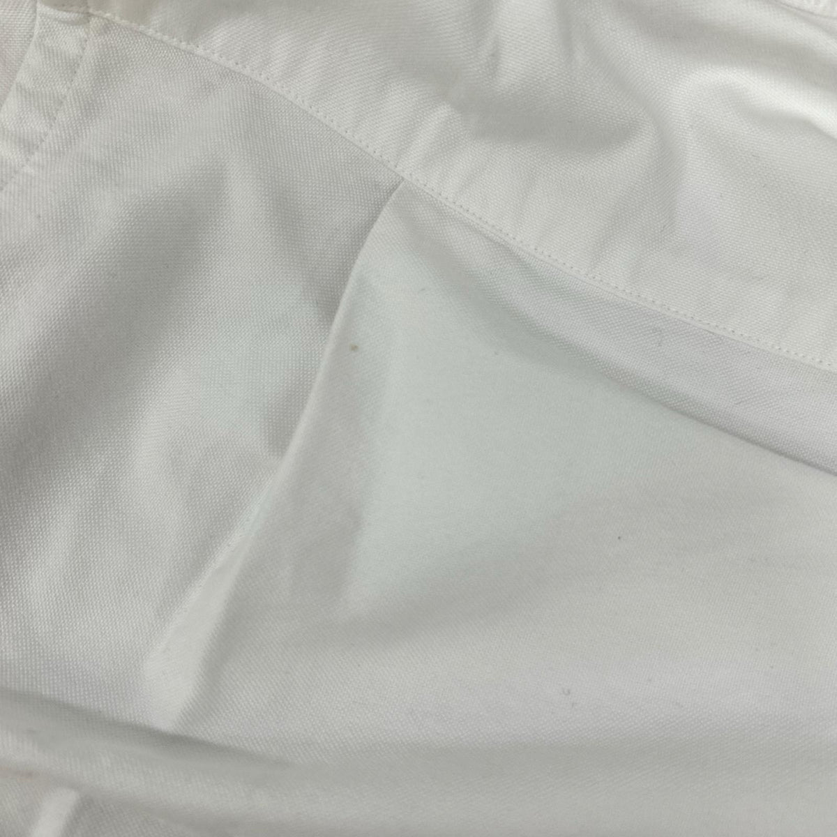 THOM BROWNE トムブラウン MWL8A-00139100 ホワイト コットン ボタンダウンシャツ トップス