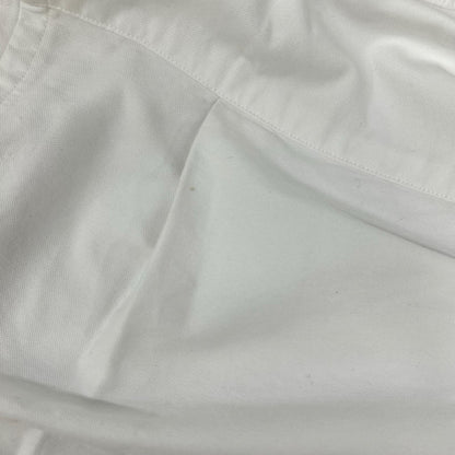 THOM BROWNE トムブラウン MWL8A-00139100 ホワイト コットン ボタンダウンシャツ トップス