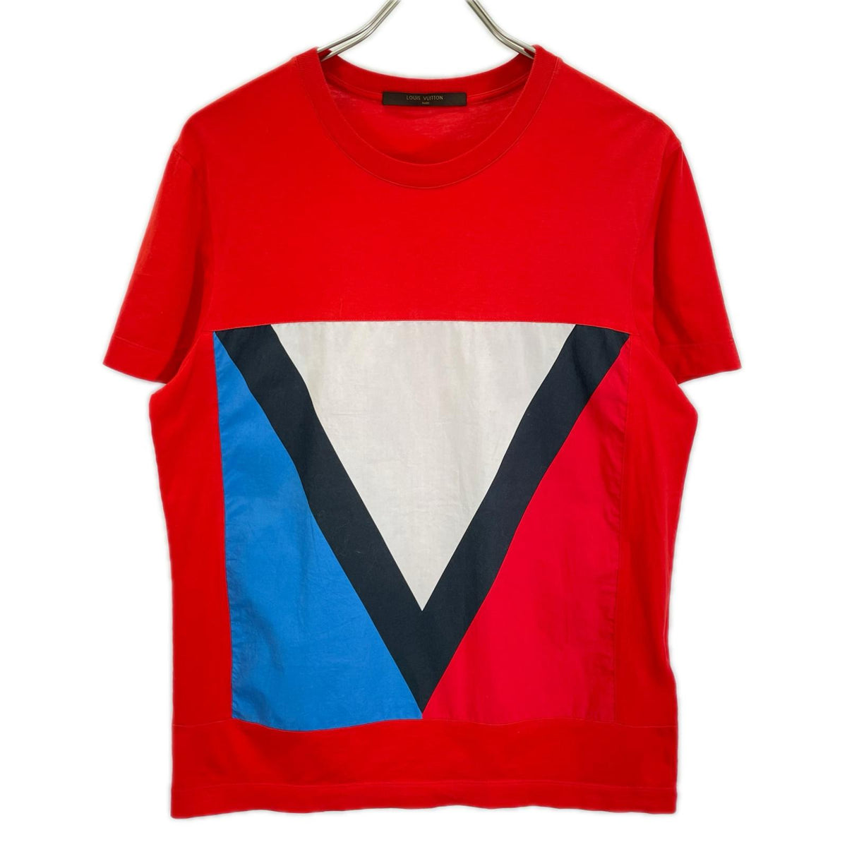 LOUIS VUITTON ルイヴィトン RM132M H4JR08JZE レッド America's Cup 限定コレクション ハーフスリーブカットソー トップス