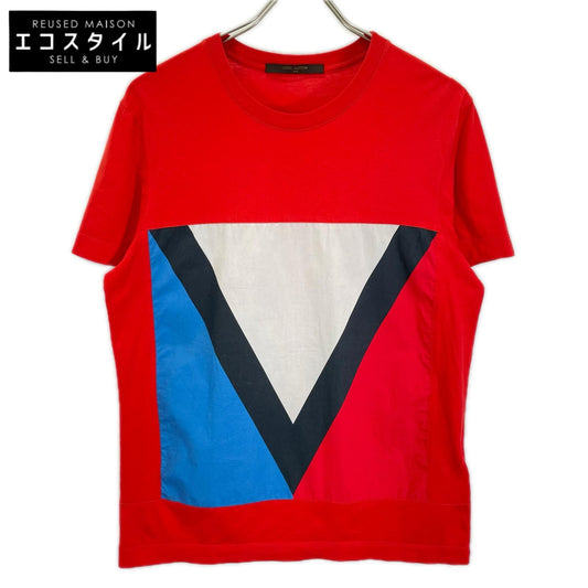 LOUIS VUITTON ルイヴィトン RM132M H4JR08JZE レッド America's Cup 限定コレクション ハーフスリーブカットソー トップス