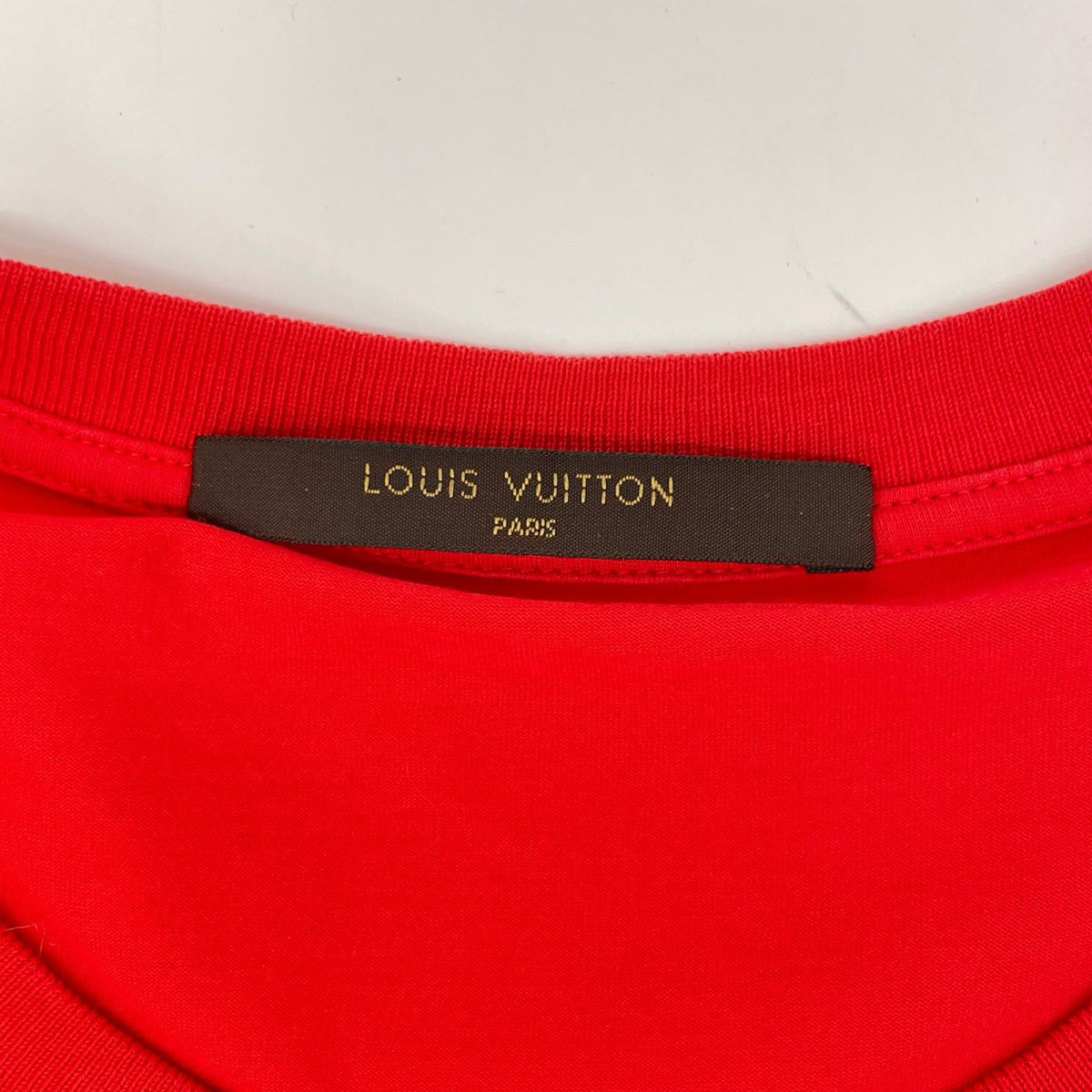LOUIS VUITTON ルイヴィトン RM132M H4JR08JZE レッド America's Cup 限定コレクション ハーフスリーブカットソー トップス