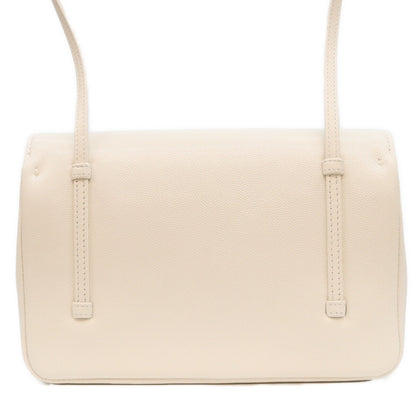 CHANEL シャネル AS6130 白 キャビア G金具 プレッピーココ スモール フラップ ハンドバッグ ショルダーバッグ