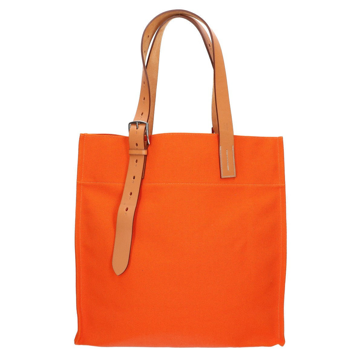 HERMES エルメス □N刻 トワルゴエラン/ヴァッシュハンター エトリヴィエール ショッピング トートバッグ