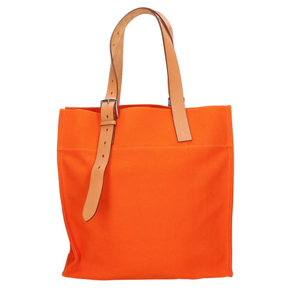 HERMES エルメス □N刻 トワルゴエラン/ヴァッシュハンター エトリヴィエール ショッピング トートバッグ