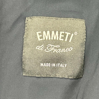EMMETI エンメティー DANILO ダニーロ パンチングレザー×ナイロン 中綿ジャケット ジャケット