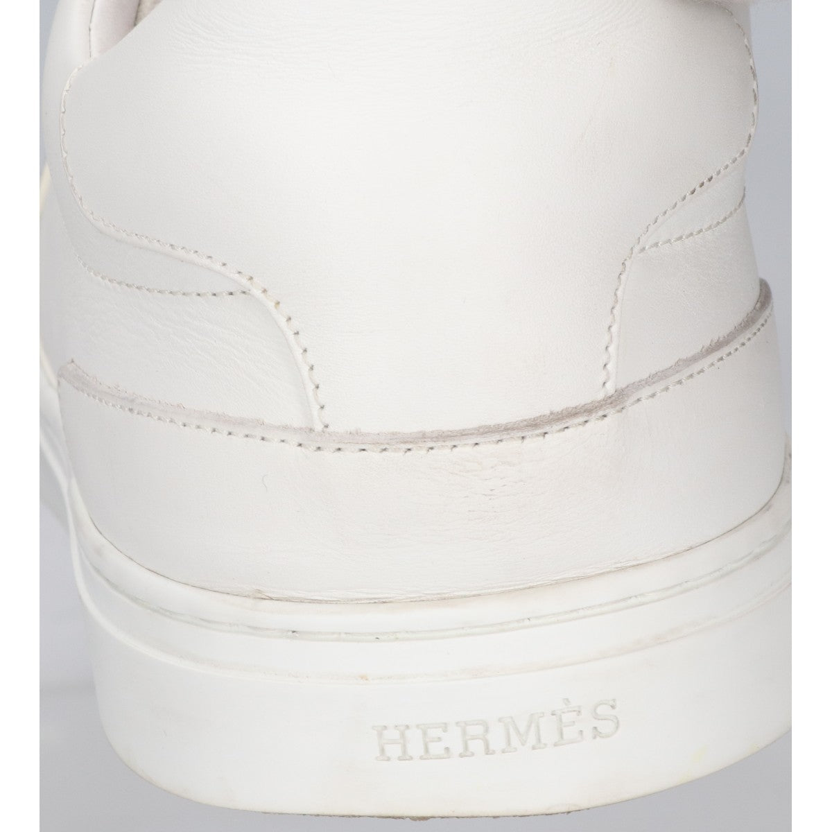 HERMES エルメス デイ ケリーバックル レザースニーカー シューズ