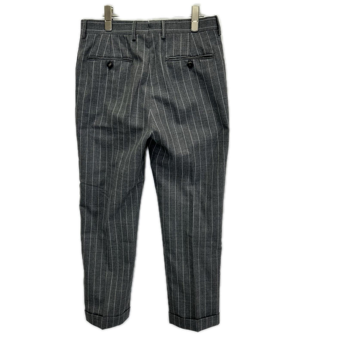 Stile Latino スティレラティーノ AULEO609PAR2 グレー ストライプ ダブル釦スーツ スーツ セットアップ
