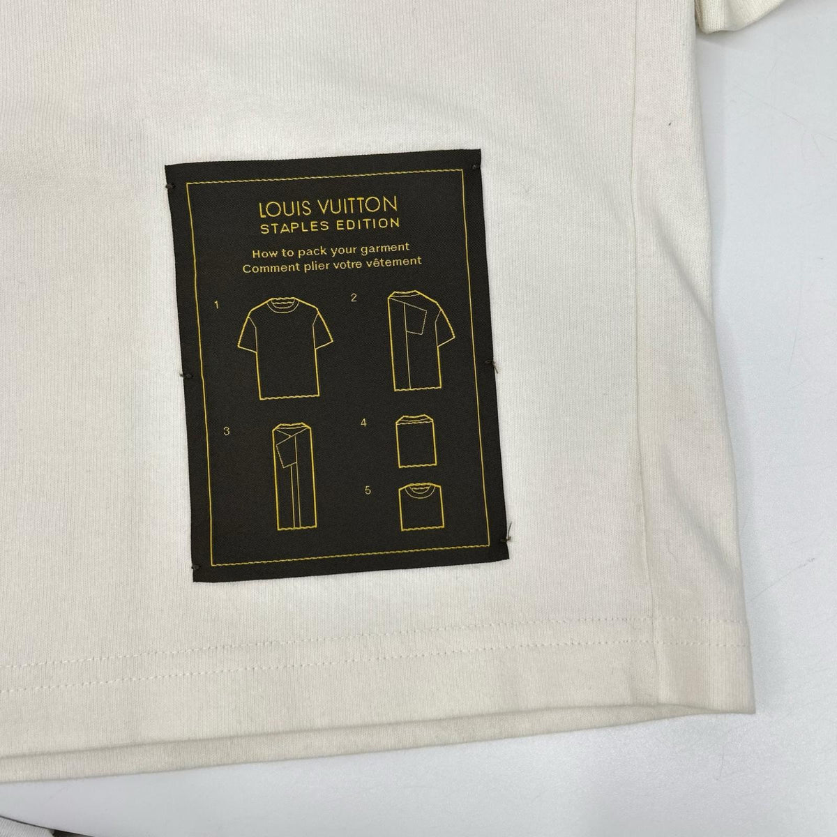 LOUIS VUITTON ルイヴィトン RM242Q JYN HIY47W ステープルズエディション インサイドアウトTシャツ トップス