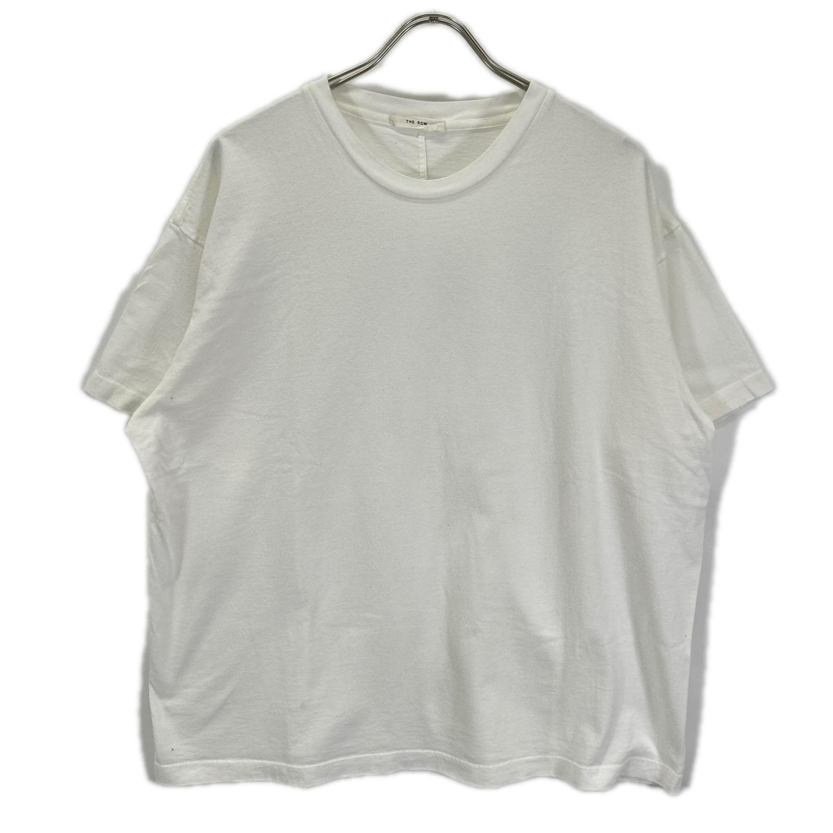THE ROW ザ ロウ 9008 K526 Laviniaラヴィニア ホワイト クルーネックTシャツ トップス