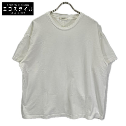 THE ROW ザ ロウ 9008 K526 Laviniaラヴィニア ホワイト クルーネックTシャツ トップス