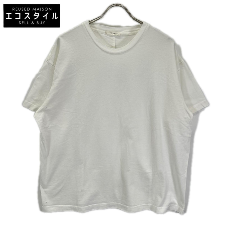 THE ROW ザ ロウ 9008 K526 Laviniaラヴィニア ホワイト クルーネックTシャツ トップス