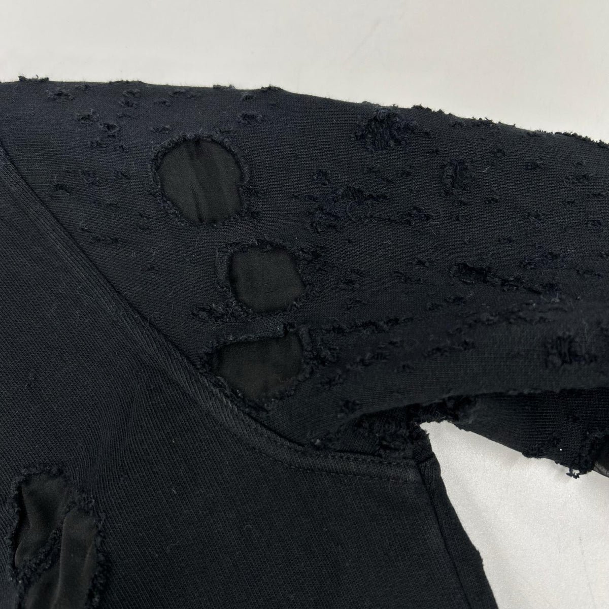 GIVENCHY ジバンシー 16P 7705 485 デストロイ加工 ロゴプリント スウェット トップス