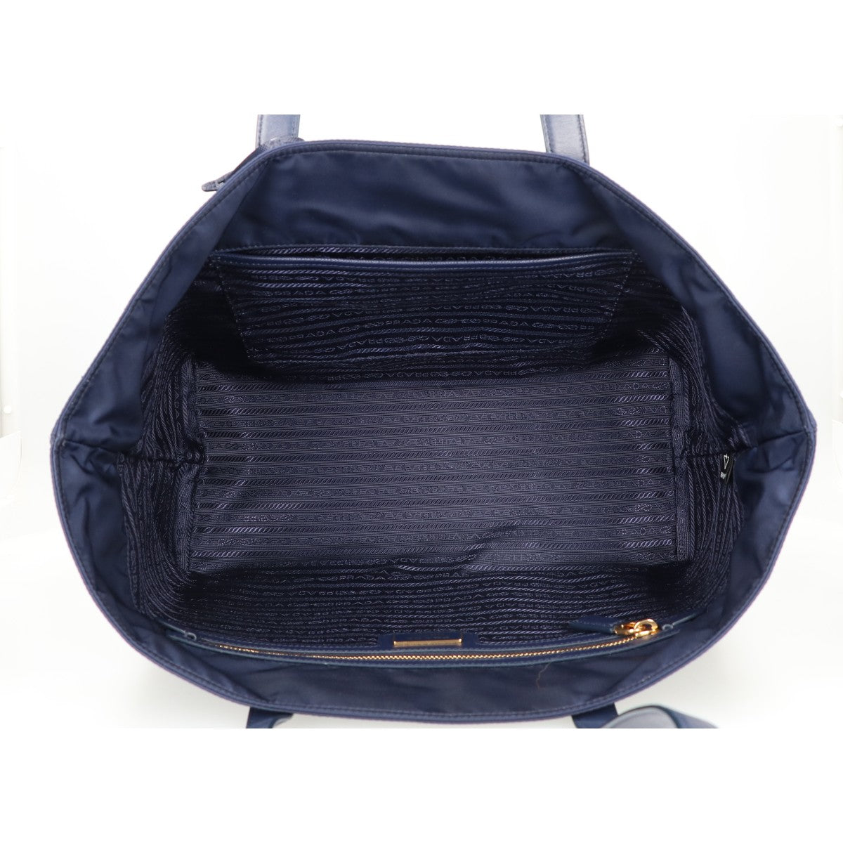 PRADA プラダ 1BG555 Re-Edition 1978 ミディアム Re-Nylon x サフィアーノレザー トートバッグ