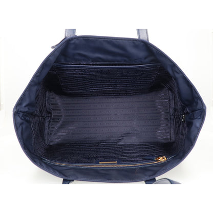 PRADA プラダ 1BG555 Re-Edition 1978 ミディアム Re-Nylon x サフィアーノレザー トートバッグ