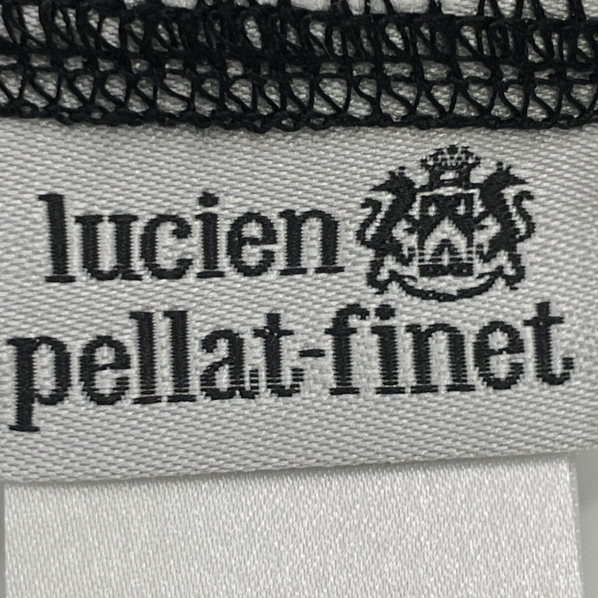 lucien pellat-finet 卢西恩·佩拉特·菲内 黑色 匹马棉 施华洛世奇骷髅头 T恤 上衣 XL 男士