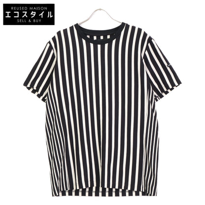 1piu1uguale3 Block Stripe MRT309 Cotton Crew Neck T-shirt Tops 4 Men's