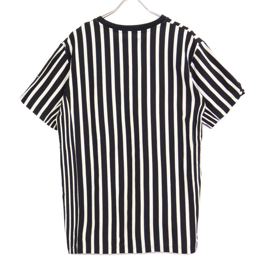 1piu1uguale3 Block Stripe MRT309 Cotton Crew Neck T-shirt Tops 4 Men's