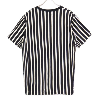 1piu1uguale3 Block Stripe MRT309 Cotton Crew Neck T-shirt Tops 4 Men's
