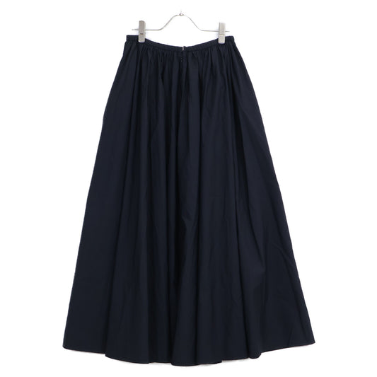 Plage Black Nylon Long Skirt 23-060-922 Size 38