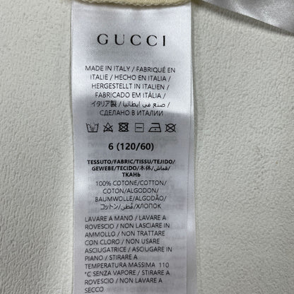 GUCCI 古驰 XJF6A 米色 彼得兔印花T恤 上衣